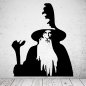 Preview: 46230 Herr der Ringe Gandalf Silhouette Wandsticker
